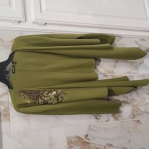 Apt 9 Gorgeous wrap sweater for fall size L Free Shipping